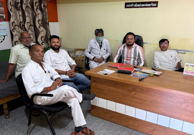 અજયભાઈ લોરીયા સંચાલિત સેવા એજ સંપત્તિ ફાઉન્ડેશન દ્વારા જેતપર ગામે R.O ફિલ્ટર પ્લાન્ટ આપશે