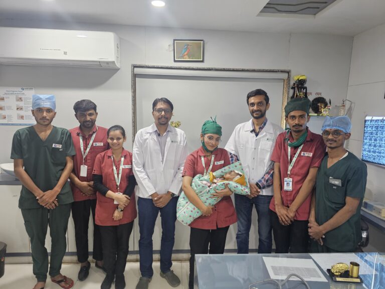 મોરબી જિલ્લામાં એક માત્ર ન્યૂરો સર્જરી ( મગજ, મણકા ના વિભાગ) જેવા સુપર સ્પેશિયાલીટી વિભાગ માં મહત્ત્વપૂર્ણ ઉપલબ્ધિ, માત્ર 6 મહિનાની બાળકીનું Hydrocephalus (મગજમાં પાણીનો ભરાવું) નું ઓપરેશન કરાયું.